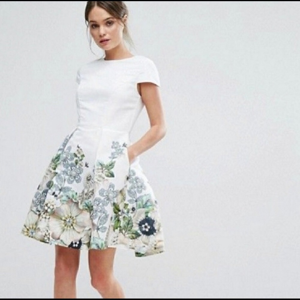 Ted Baker Gems Garden skater dress